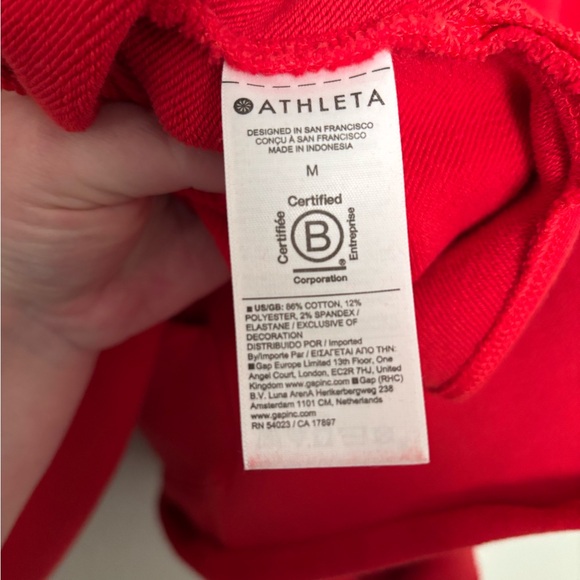 Athleta Size M Oversized Heavyweight Terry Hoodie - Picture 5 of 6